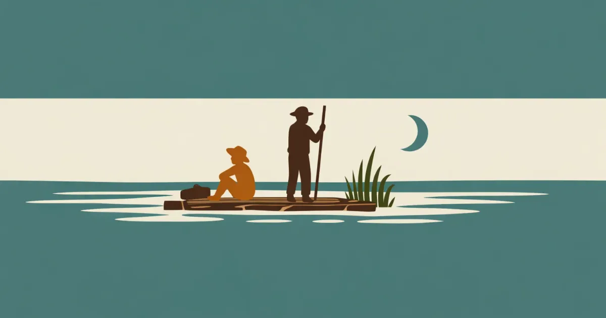 The Adventures of Huckleberry Finn illustration