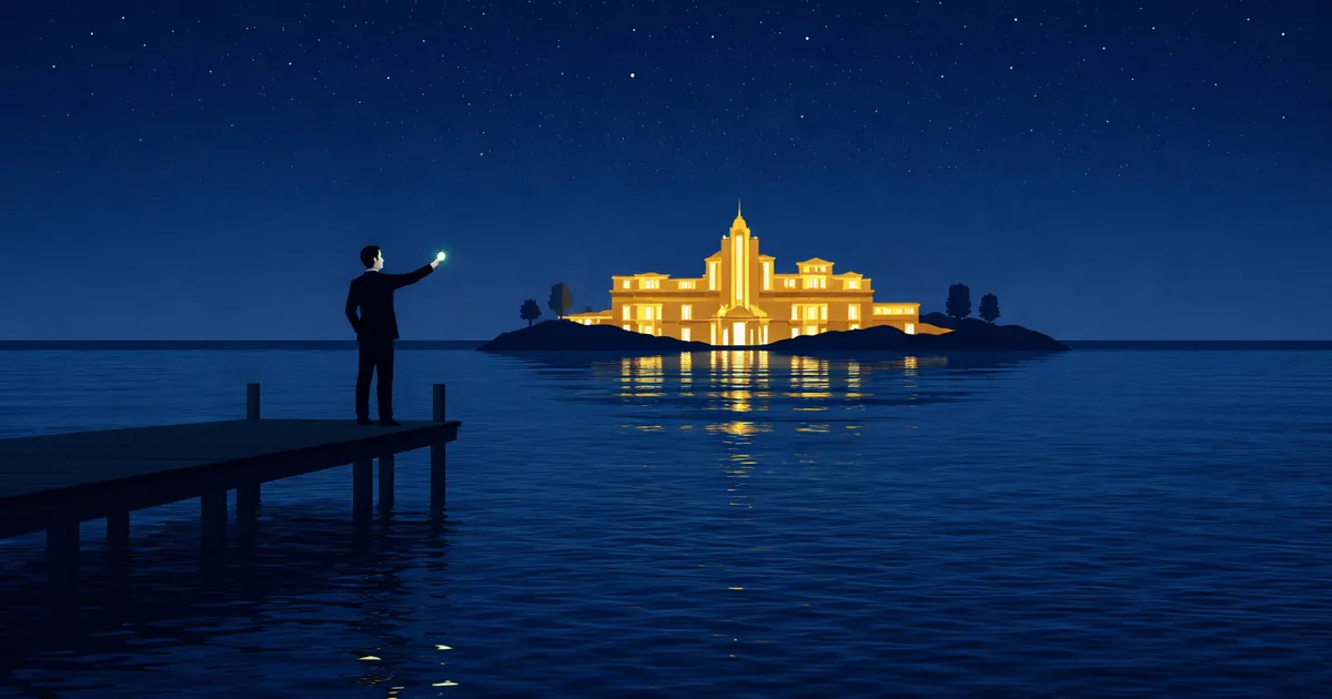 The Great Gatsby illustration