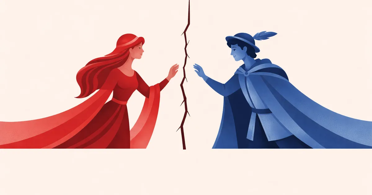 Romeo and Juliet illustration